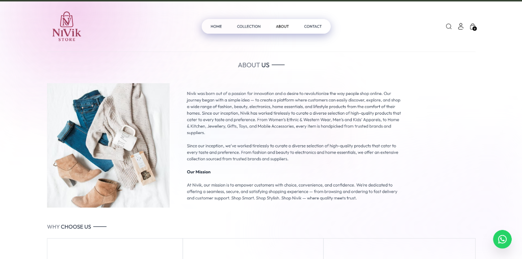 Nivik Store E-Commerce